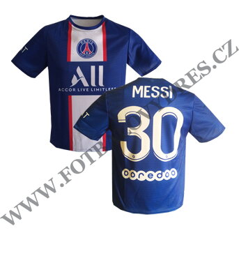 MESSI fotbalový dres PSG 2022/2023