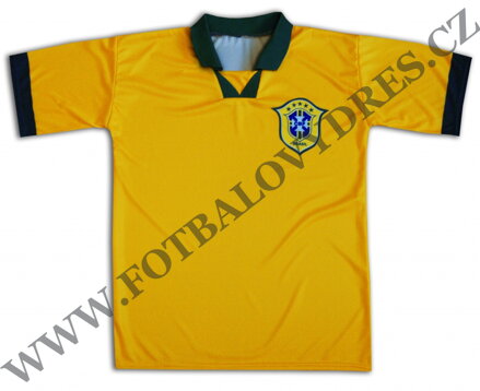 Fotbalový dres BRAZÍLIE čistý 