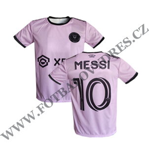 MESSI fotbalový dres INTER MIAMI CS 2023/2024 růžový