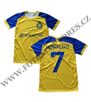 RONALDO fotbalový dres Al Nassr 2023