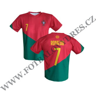 RONALDO Portugalsko fotbalový dres 2022/2023
