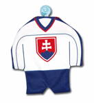 Slovensko hokejový mini dres s vlastním potiskem - jménem a číslem