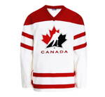 Kanada hokejový dres bílý s vlastním potiskem