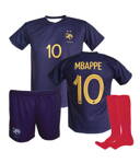 MBAPPE fotbalový A3 komplet Francie 2022/2023 - dres trenýrky štulpny