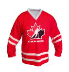 CANADA hokejový dres KANADA červený s vlastním potiskem