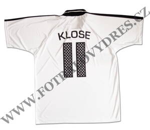 Fotbalový dres Klose Německo bílý výprodej akce!