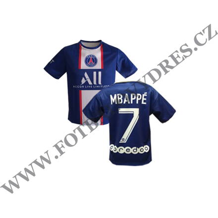 MBAPPE fotbalový dres PSG 2022/2023