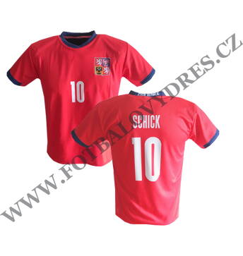 SCHICK fotbalový dres ČR