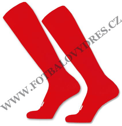Fotbalové štulpny ponožky SOLS TEAMSPORT SOCCER - červené red