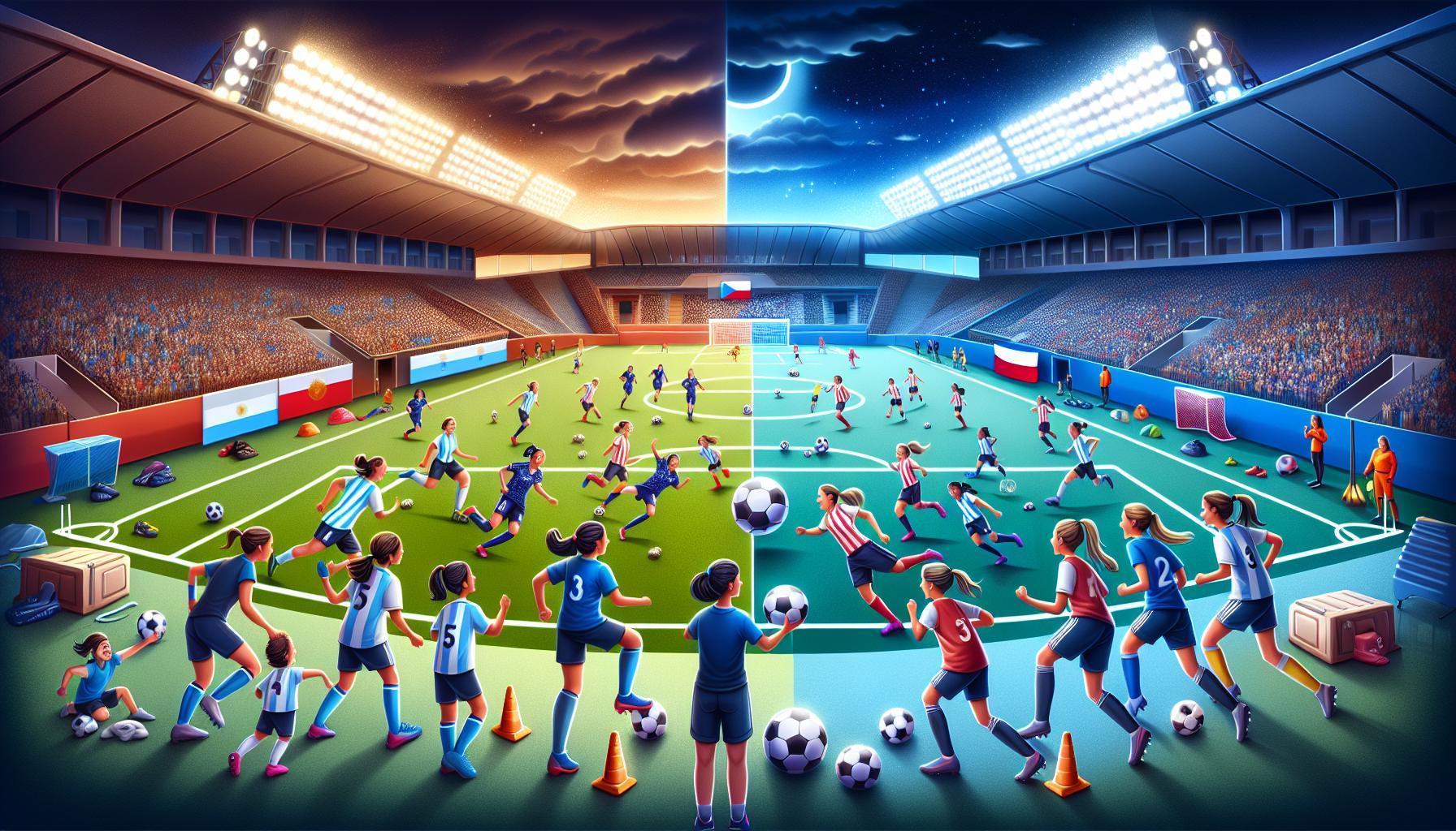 Argentina vs Japonsko: Ženský fotbal na vrcholu Argentina vs Japonsko: Ženský fotbal na vrcholu