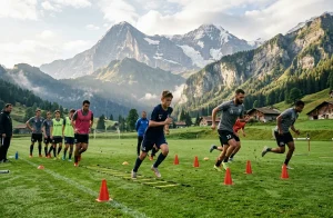 Soustředění fotbal — Jak naplánovat letní a zimní kemp | FotbalovýDres.cz Soustředění fotbal — Jak naplánovat letní a zimní kemp | FotbalovýDres.cz (Obrázek vygenerovaný umělou inteligencí)