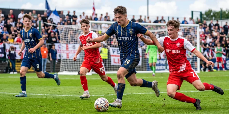 Fotbal dorost ročník — Rozdělení kategorií U16–U19 | FotbalovýDres.cz Fotbal dorost ročník — Rozdělení kategorií U16–U19 | FotbalovýDres.cz (Obrázek vygenerovaný umělou inteligencí)