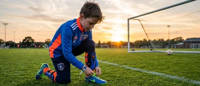 Oblečení a výbava pro malého fotbalistu — Průvodce rodiče | FotbalovýDres.cz Oblečení a výbava pro malého fotbalistu — Průvodce rodiče | FotbalovýDres.cz (Obrázek vygenerovaný umělou inteligencí)