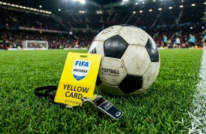 Žlutá fotbalová karta k vytisknutí — Pravidla a PDF | FotbalovýDres.cz Žlutá fotbalová karta k vytisknutí — Pravidla a PDF | FotbalovýDres.cz (Obrázek vygenerovaný umělou inteligencí)