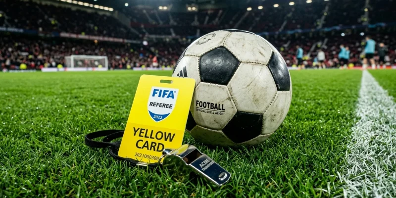 Žlutá fotbalová karta k vytisknutí — Pravidla a PDF | FotbalovýDres.cz Žlutá fotbalová karta k vytisknutí — Pravidla a PDF | FotbalovýDres.cz (Obrázek vygenerovaný umělou inteligencí)